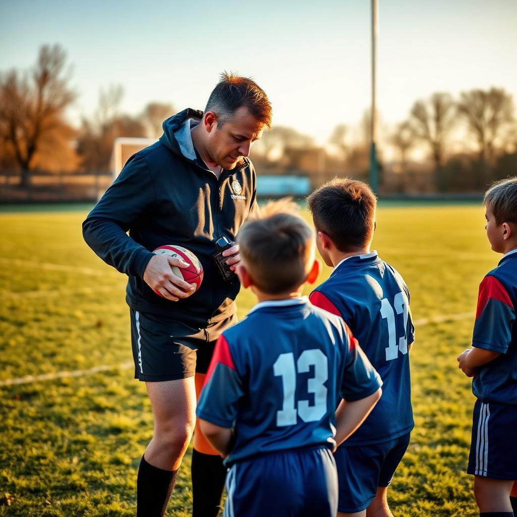 Rugby training moment 3